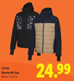 Lidl Crivit Heren ski-jas aanbieding