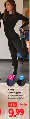 Lidl Crivit Sportlegging aanbieding