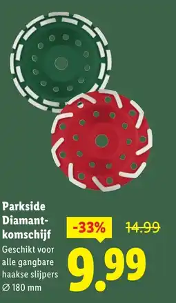 Lidl Parkside Diamant- komschijf aanbieding