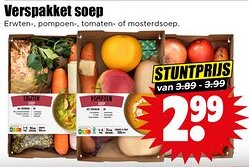Dirk Verspakket Soep aanbieding