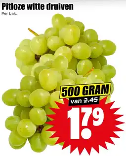 Dirk Pitloze Witte Druiven aanbieding