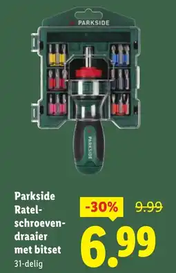 Lidl Parkside Ratel- schroeven-draaier met bitset aanbieding