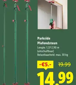 Lidl Parkside Plafondsteun aanbieding