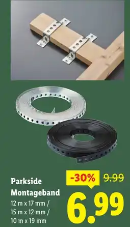 Lidl Parkside Montageband aanbieding