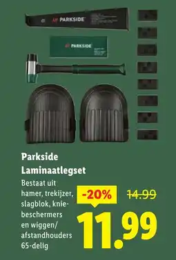 Lidl Parkside Laminaatlegset aanbieding