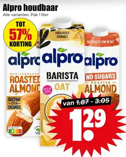 Dirk Alpro Houdbaar aanbieding