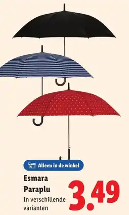 Lidl Esmara Paraplu aanbieding