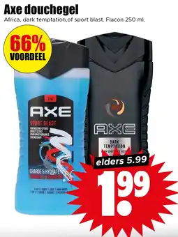 Dirk Axe Douchegel aanbieding