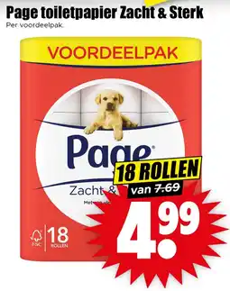 Dirk Page Toiletpapier Zacht & Sterk aanbieding