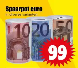 Dirk Spaarpot euro aanbieding