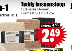 Dirk Teddy kussensloop aanbieding