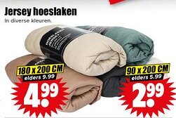Dirk Jersey hoeslaken aanbieding