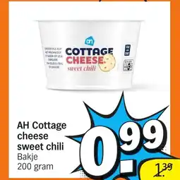 Albert Heijn AH Cottage cheese sweet chili aanbieding