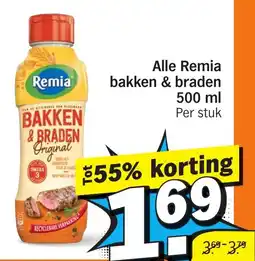 Albert Heijn Alle Remia bakken & braden aanbieding