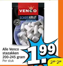 Albert Heijn Alle Venco stazakken aanbieding