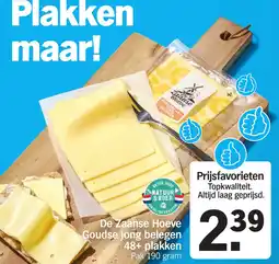 Albert Heijn De Zaanse Hoeve Goudse jong belegen 48+ plakken aanbieding