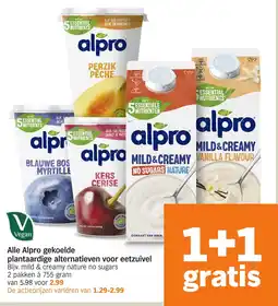 Albert Heijn Alle Alpro gekoelde plantaardige alternatieven voor eetzuivel aanbieding