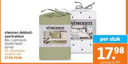 Albert Heijn Vtwonen dekbed- overtrekken aanbieding
