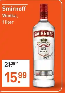 Albert Heijn Smirnoff Wodka aanbieding