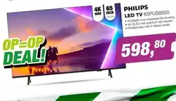 EP Philips 65PUS8500 QLED Ambilight TV aanbieding