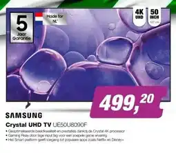 EP Samsung Crystal UHD UE50U8090F TV (2025) aanbieding