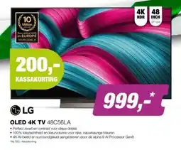 EP LG OLED48C56LB 4K TV (2025) aanbieding