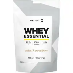 Etos Body&Fit whey cookies&cream aanbieding