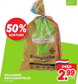 Dekamarkt Hollandse bio aardappelen aanbieding