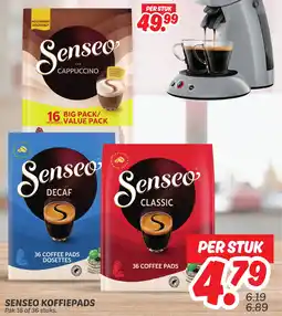 Dekamarkt Senseo koffiepads aanbieding