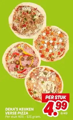 Dekamarkt Deka's keuken verse pizza aanbieding