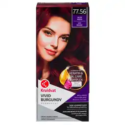 Kruidvat Kruidvat 77.56 Vivid Burgundy Crème Haarkleuring aanbieding