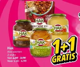 Hoogvliet Hak aanbieding