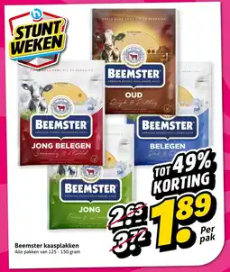 Hoogvliet Beemster kaasplakken aanbieding