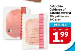 Hoogvliet Gekookte Gelderse of boterhamworst aanbieding