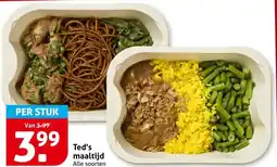 Hoogvliet Ted's maaltijd aanbieding