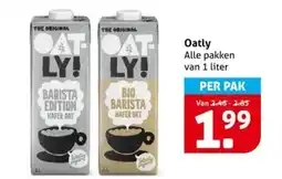 Hoogvliet Oatly aanbieding