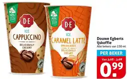 Hoogvliet Douwe Egberts ijskoffie aanbieding