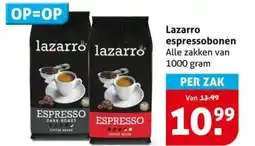 Hoogvliet Lazarro espressobonen aanbieding