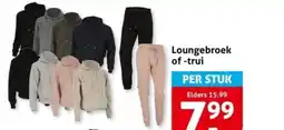 Hoogvliet Loungebroek of trui aanbieding