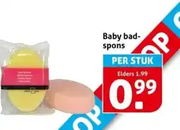 Hoogvliet Baby Baby bad spons spons aanbieding