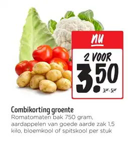 Jumbo Combikorting groente aanbieding