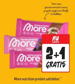 Jumbo More nutrition protein satisbites aanbieding