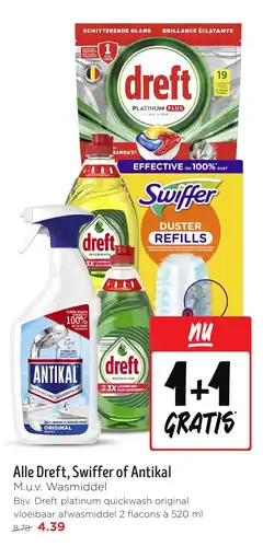 Jumbo Alle Dreft, Swiffer of Antikal aanbieding