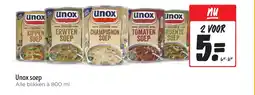 Jumbo Unox soep aanbieding