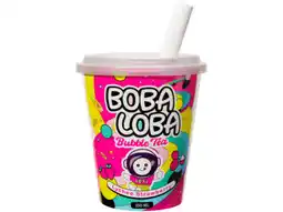 Hoogvliet Boba Loba Bubble tea strawberry aanbieding
