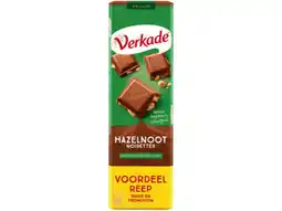 Hoogvliet Verkade Voordeel reep hazelnoot aanbieding