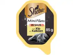 Hoogvliet Sheba Mini filets pate kalkoen aanbieding