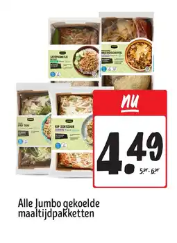 Jumbo Alle Jumbo gekoelde maaltijdpakketten aanbieding