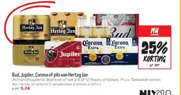 Jumbo Bud, Jupiler, Corona of pils van Hertog Jan aanbieding