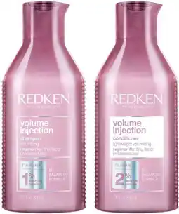 Bol.com Redken Volume Injection Shampoo 300ml + Conditioner 300ml aanbieding